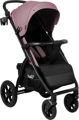 Детская прогулочная коляска Bubago Model Cross City Lux / BG 168-5 (пыльно-розовый)