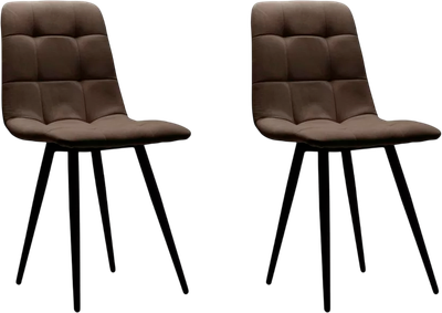 Набор стульев Аленушка Мебель Агат (2шт, шоколад)