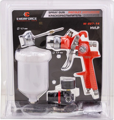 Пневматический краскопульт Everforce EF-W-827-14 (62894)