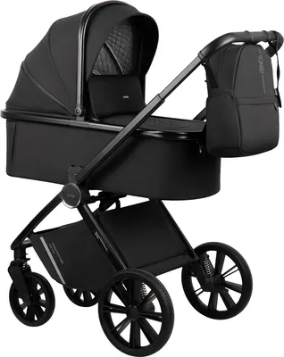 Детская универсальная коляска INDIGO Sting 3в1 (черный)