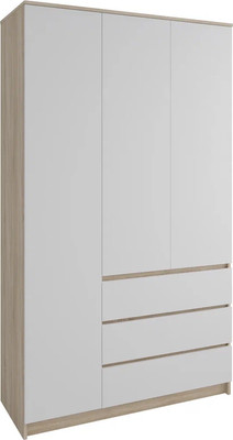 Шкаф ДСВ Мори МШ 1200 (сонома/белый)