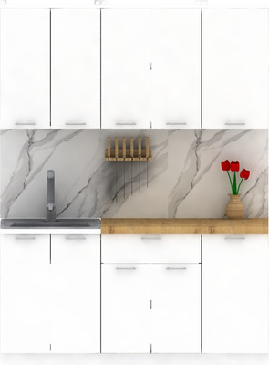 Кухонный гарнитур Eligard Lion 1.6.1 (белый/дуб бунратти)