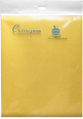 Скатерть Vitto Бумажная 120x180 (желтый)
