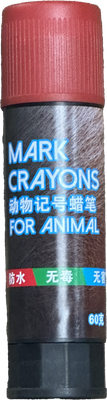 Карандаш для маркировки животных Экстрасервис EF634-R (красный)
