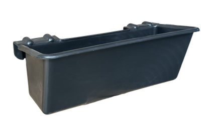 Лотковая кормушка для животных Экстрасервис Длинная для подвешивания ZY-6011 (40л, черный)