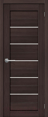 Дверь межкомнатная Stark ST1 70x200 (мателюкс/венге)
