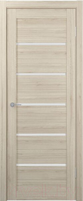 Дверь межкомнатная Stark ST1 60x200 (мателюкс/капучино)