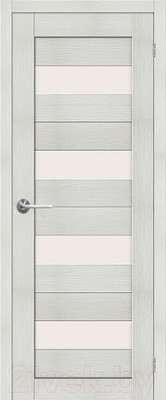 Дверь межкомнатная Stark ST2 80x200 (мателюкс/бьянко)