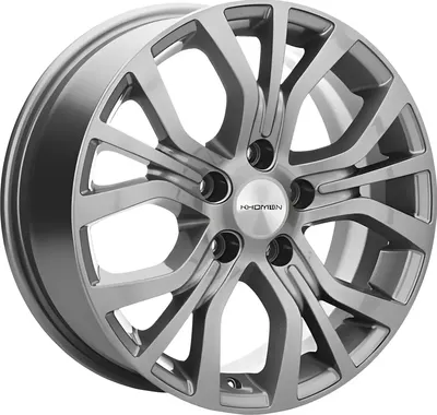 Литой диск Khomen KHW1608 Changan CS35 Plus 16x6.5" 5x110мм DIA 63.3мм ET 46мм (Gray)