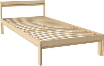 Односпальная кровать Mio Tesoro Эко 90х200 2.14.04.002.17 (сосна/натуральный)