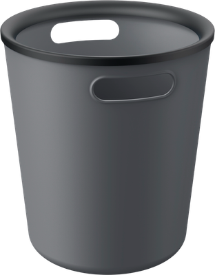 Мусорное ведро AMBIENT Folk AFK014PPGR (графит)