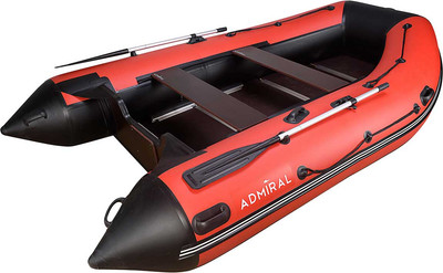 Надувная лодка Адмирал АМ-320 S / 60406 (красный/черный)