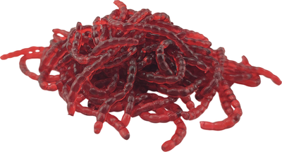 Мягкая приманка TrixBait Мотыль искусственный BloodWorm TR-BW-0.8