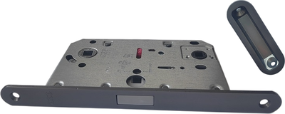 Защелка врезная AGB B06102.50.F9.640 (титан)