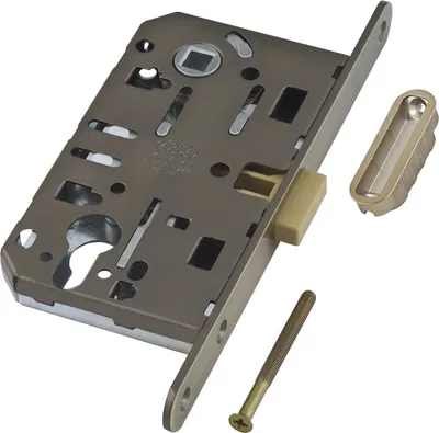 Замок врезной AGB B06103.50.12.640 (античная бронза)