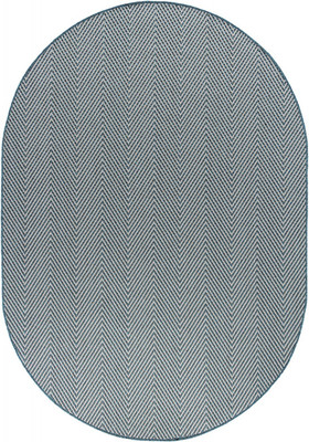 Циновка Merinos Kair S156-OVAL-BLUE (1.2х1.7)