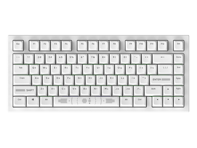 Клавиатура Дарк Проджект CM81 Zeno / DP-CM81ZWC (белый)
