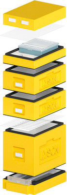 Улей Lyson Дадан На 6 Рамок / WDD58YY (желтый/желтый)