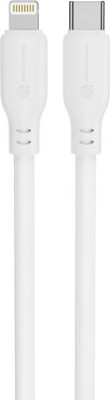 Кабель Atomic Elgato Usb-C -Lightning Pd 27w 30.380 (1.5м, белый)
