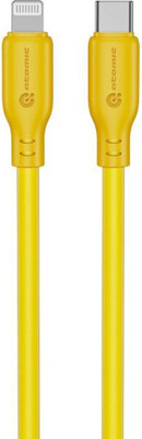 Кабель Atomic Elgato Usb-C -Lightning Pd 27w / 30.381 (1.5м, желтый)