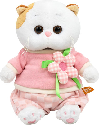 Мягкая игрушка Budi Basa Кошечка Ли-Ли Baby в свитшоте с цветком / 10852067