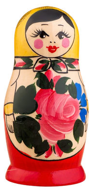 Матрешка сувенирная Хохломская Роспись Семеновская / 4205217