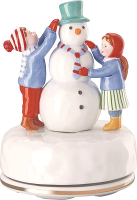 Статуэтка Hutschenreuther Christmas games Лепим снеговика / 02451-725442-27411