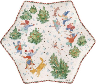 Блюдо Hutschenreuther Christmas games / 02473-727496-25384