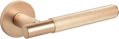 Ручка дверная Fuaro R.SLR52.Abrasive SSG-39 (сатин золото)