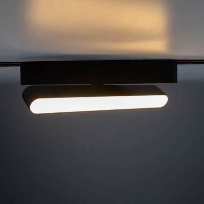 Трековый светильник JAZZway MTR16 1112R 12Вт 3000К frost / 5056893