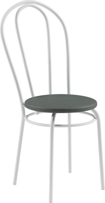 Стул Mio Tesoro Тюльпан (серый/белый)