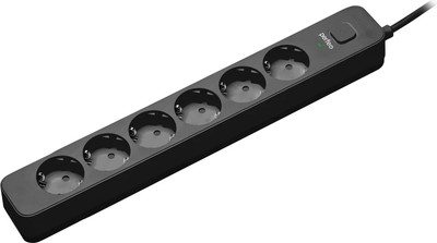 Сетевой фильтр Perfeo Power Stream / PF_C3970 (черный)