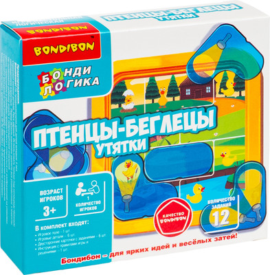 Игра-головоломка Bondibon Птенцы-Беглецы, утятки / ВВ6663