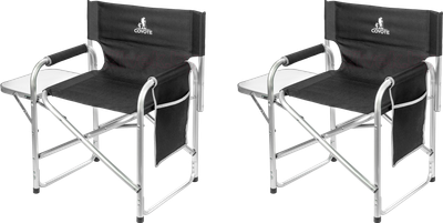 Комплект кресел складных Coyote HKC-1046 (2шт, черный)