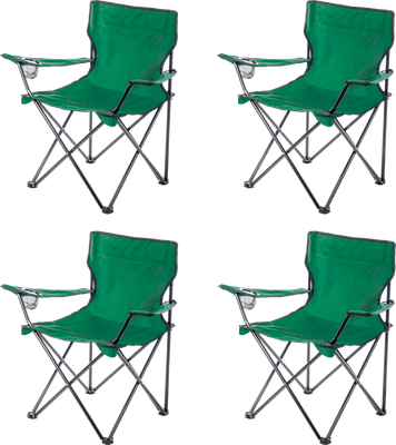 Комплект кресел складных Sundays ZC-CC005 (4шт, темно-зеленый)