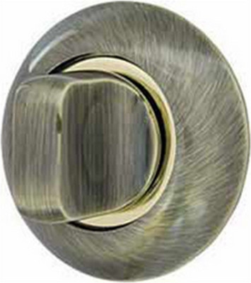 Фиксатор дверной защелки Armadillo BK6.R.LD54 AB/GP-7 (бронза/золото)