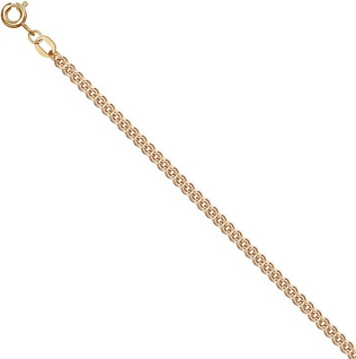 Браслет из красного золота 7 КАРАТ ПБ200ПГ-04011 (17см)