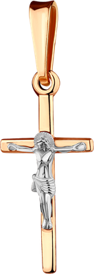 Подвеска из красного золота 7 КАРАТ П3105-020К14