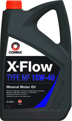 Моторное масло Comma X-Flow Type MF 15W40 / XFMF5L (5л)