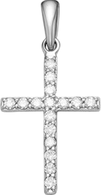 Подвеска из белого золота 7 КАРАТ П32412-056К14Б