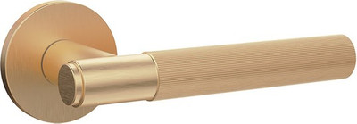 Ручка дверная Punto R.ARC.R52.Form SSG-39 (сатиновый золото)