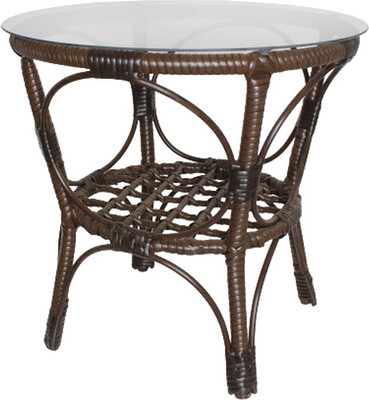 Кофейный столик садовый M-Group Анапа 60 см (коричневый)