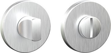 Фиксатор дверной защелки Punto BK6.R.ARC.R52 SSC-16 (сатиновый хром)