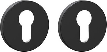 Накладка на цилиндр Punto ET.R.ARC.R52 BL-24 (черный)