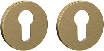 Накладка на цилиндр Punto ET.R.ARC.R52 SSG-39 (сатиновый золото)