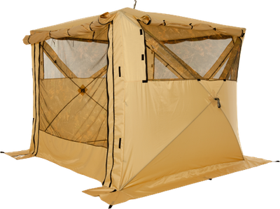 Туристический шатер Пингвин Shelters Кемпинг 4 (бежевый)