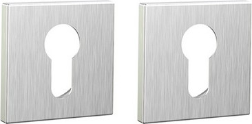 Накладка на цилиндр Punto ET.K.ARC.Q52 SSC-16 (сатиновый хром)