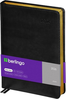 Ежедневник Berlingo  xGold 2026г А4-В5 / DD6_81403 (184л)