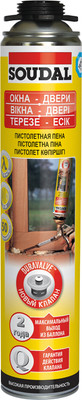 Пена монтажная Soudal Окна Двери 65 (820мл)