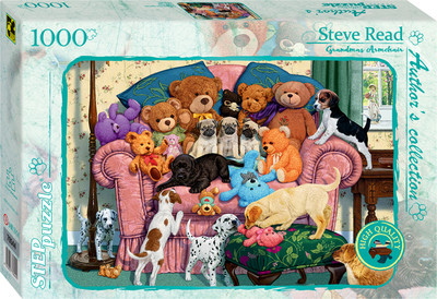 Пазл Step Puzzle Бабушкино кресло. Авторская коллекция (1000эл)